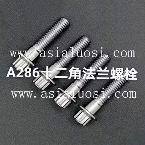 IncoloyA286（1.4980/GH2132/N66286）十二角法兰螺栓